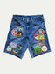 Patch Denim Shorts 03