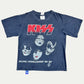 Tiffany Rhinestone Studded Kiss Tee (Large)