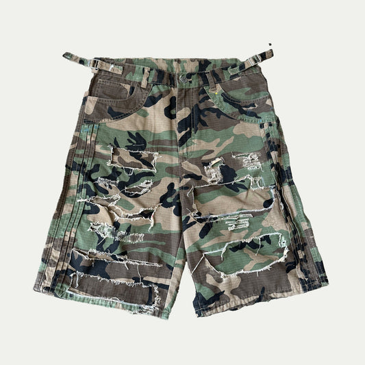 "Workshop Edition" Custom Camo Shorts Sample (Size 34)