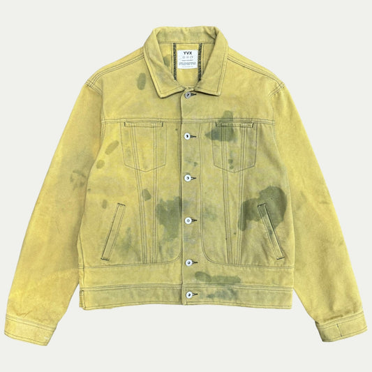 Yellow Aged Monogram Canvas Spine Jacket (Medium)