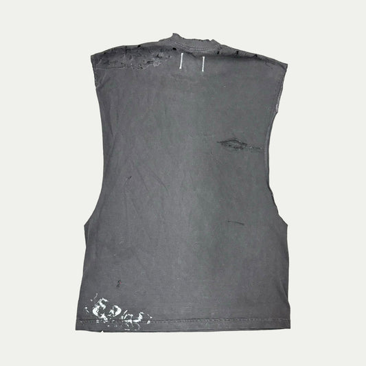 YVX "Against the Machine" Sleeveless Destroyed Tee