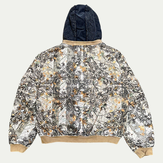 YVX x Jakis Christ Trance Camo Bomber Jacket